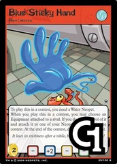 Blue Sticky Hand